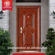 Porte de sécurité chinoise porte d&#39;entrée porte de porte portes en métal
